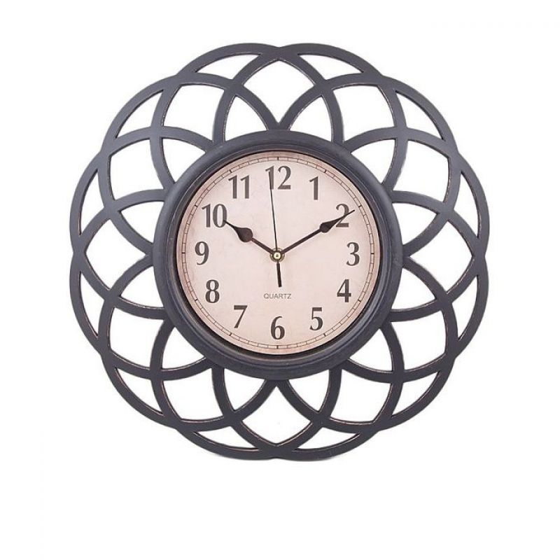 Wall Clock - 11x11 - Black